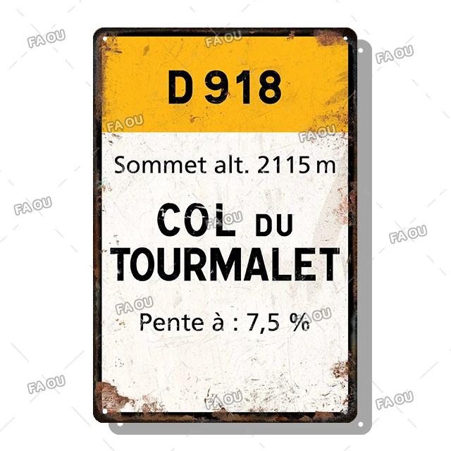 Alpe d Huez Mont Ventoux Col du Galibier Col du Télégraphe Tour de Francia Vintage Style Bicycle Tin Sign Gift for Cyclist 30x40cm(11.8x15.7inch)
Alpe d Huez Mont Ventoux Col du Galibier Col du Télégraphe Tour de Francia Vintage Style Bicycle Tin Sign Gift for Cyclist 30x40cm(11.8x15.7inch)
