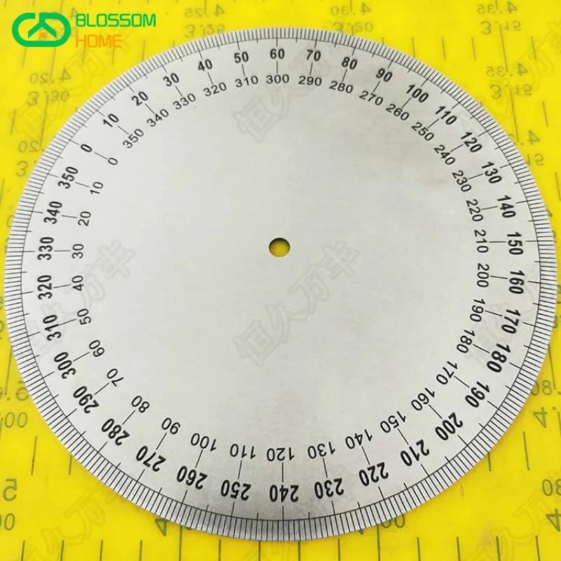NEW Diameter:160mm Inner D:6mm Thickness:2mm Industrial Measuring Disc Stainless Steel Angle Disc Mechanical Fittings
NEW Diameter:160mm Inner D:6mm Thickness:2mm Industrial Measuring Disc Stainless Steel Angle Disc Mechanical Fittings