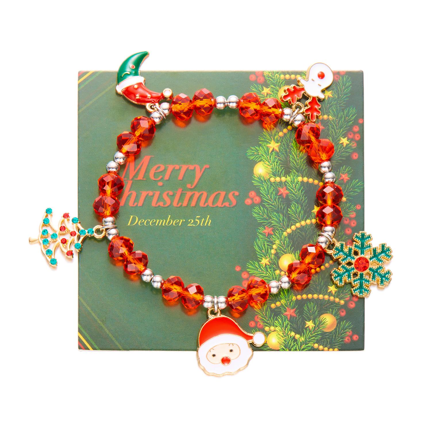 Christmas Bell Crystal Bracelet Stylish New Christma Bracelets Ladies New Year Party Elegant Charm Zircon
Christmas Bell Crystal Bracelet Stylish New Christma Bracelets Ladies New Year Party Elegant Charm Zircon