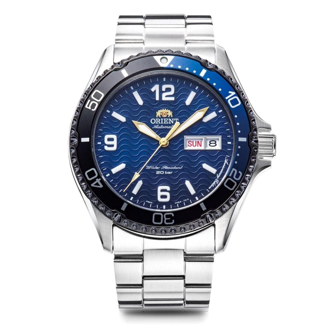 Orient Mako III механические дайверские мужские часы ограниченного выпуска RA-AA0822L19B синий
Orient Mako III механические дайверские мужские часы ограниченного выпуска RA-AA0822L19B синий