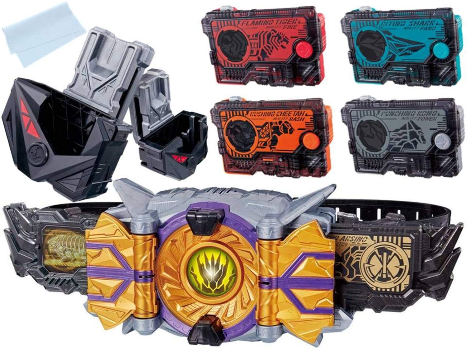 Kamen Rider Transformation Belt DX Zaia Southern Driver Progress Holder Другие 5 типов Ассортимент Набор Включая Салфетку Для Чистки Zero-One &
Kamen Rider Transformation Belt DX Zaia Southern Driver Progress Holder Другие 5 типов Ассортимент Набор Включая Салфетку Для Чистки Zero-One &