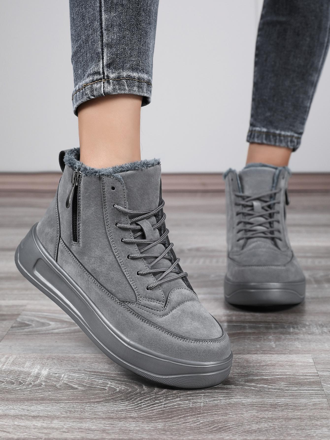 Women s Large Cotton Snow Boots: Winter Warm, Non-Slip, Thickened, Plus Velvet Outdoor Boot 45 сірий
Women s Large Cotton Snow Boots: Winter Warm, Non-Slip, Thickened, Plus Velvet Outdoor Boot 45 сірий