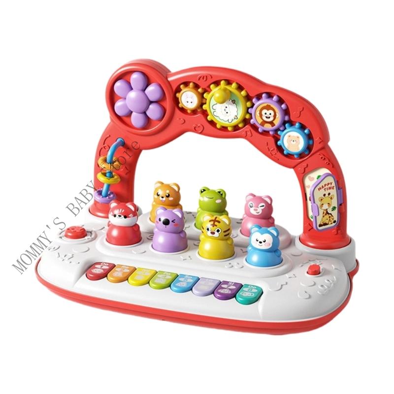 H3CD Toddler Musical Whac Mole Toy For Hand Eye Coordination Education Keyboard Interactive Fine Motor Skill Exercise Toy червоний
H3CD Toddler Musical Whac Mole Toy For Hand Eye Coordination Education Keyboard Interactive Fine Motor Skill Exercise Toy червоний