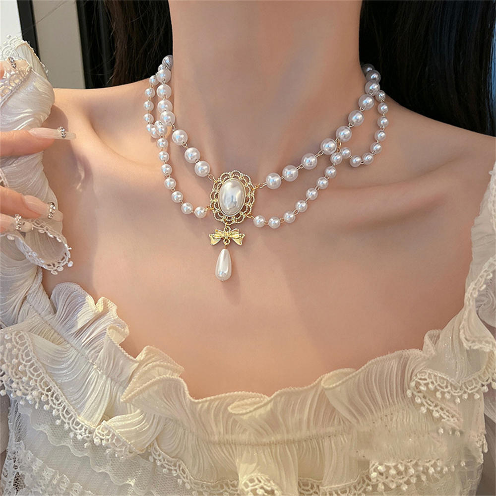 Butterfly Heart Pearls Necklace for Women Girls Fashion Vintage Gothic Punk Double-layer Fairy Core Choker Jewelry Gift
Butterfly Heart Pearls Necklace for Women Girls Fashion Vintage Gothic Punk Double-layer Fairy Core Choker Jewelry Gift