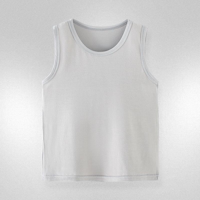 Summer Modal Candy Color Vest for Boys and Girls - Small/Medium Baby Camisole 100 cm сірий колір
Summer Modal Candy Color Vest for Boys and Girls - Small/Medium Baby Camisole 100 cm сірий колір