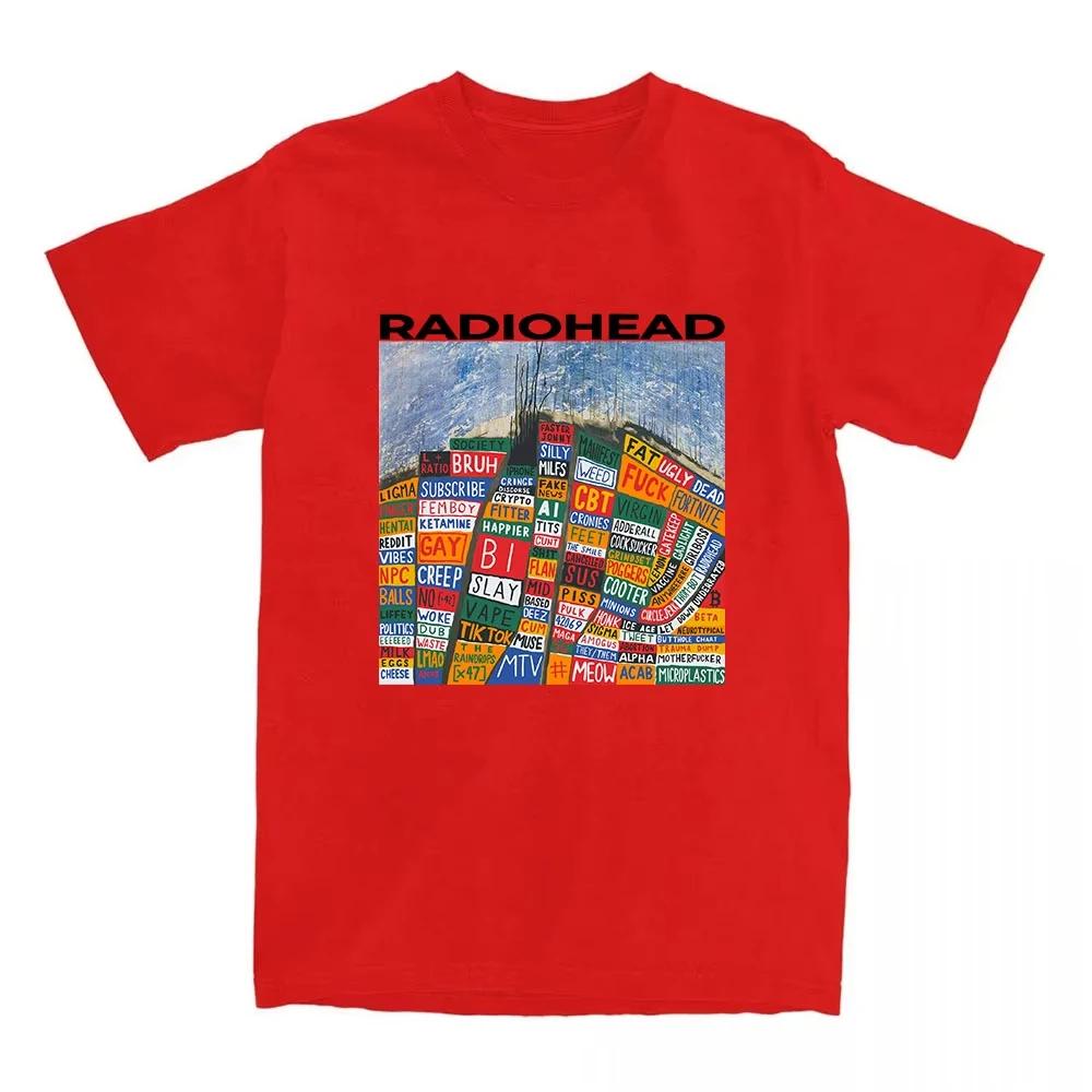 Hail To The Thief Radiohead Tshirts Cotton Short Sleeve Fashion Tshirts Loose Casual Unisex Streetwear Women Men Clothing Print S
Hail To The Thief Radiohead Tshirts Cotton Short Sleeve Fashion Tshirts Loose Casual Unisex Streetwear Women Men Clothing Print S
