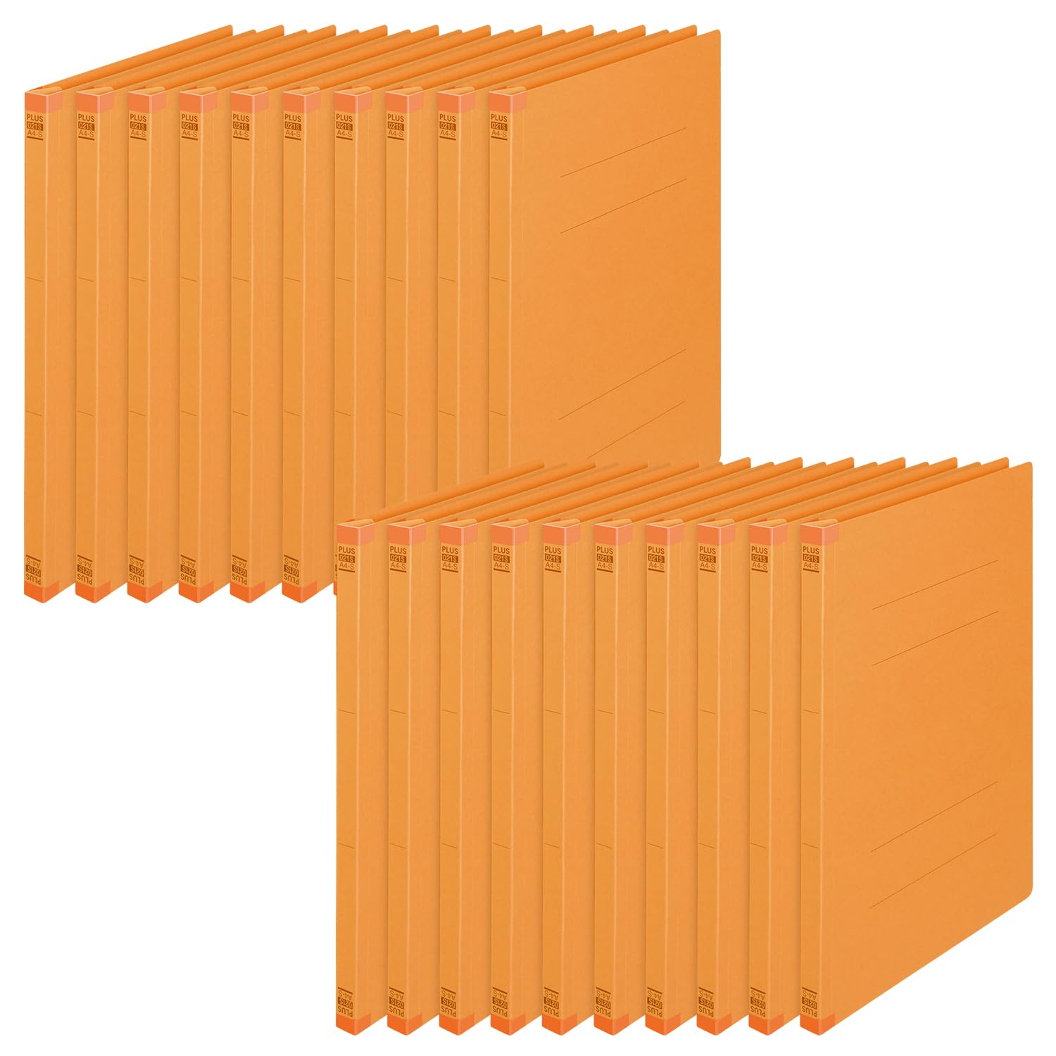 Plus Back Reinforced Flat File A4 Vertical 2 Holes 20 Books Orange
Plus Back Reinforced Flat File A4 Vertical 2 Holes 20 Books Orange