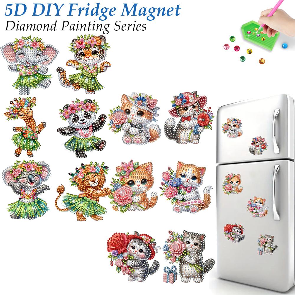 6Pcs Acrylic Special Shape Cake Butterfly Diamond Art Magnets Decals Diamond Painting Fridge Magnet for DIY Crafts Party Gift
6Pcs Acrylic Special Shape Cake Butterfly Diamond Art Magnets Decals Diamond Painting Fridge Magnet for DIY Crafts Party Gift