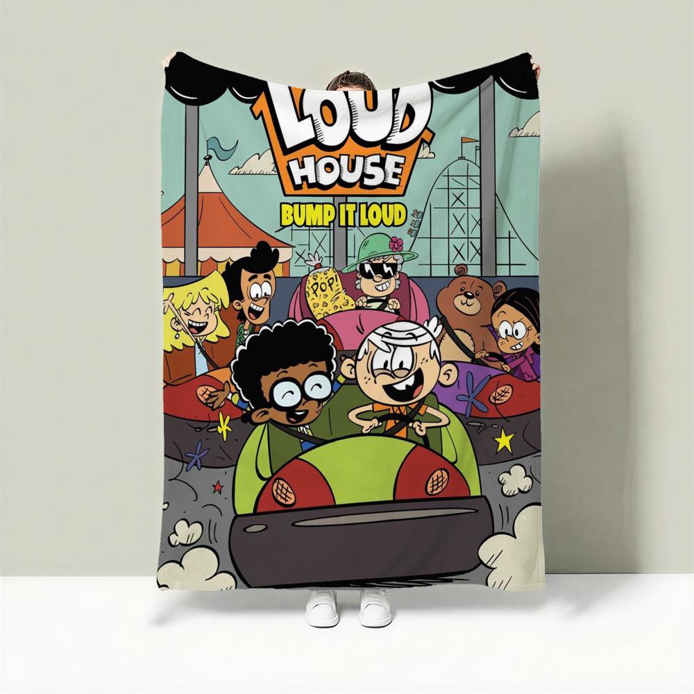 Cartoon T-The Loud House Throw Lightweight 240g Flannel Blanket Soft Skin-friendly for Summer Cooling 75cmx90cm
Cartoon T-The Loud House Throw Lightweight 240g Flannel Blanket Soft Skin-friendly for Summer Cooling 75cmx90cm