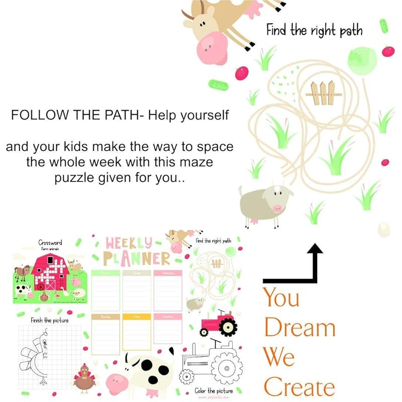 Coi Weekly Planner Writing Pad/Little Explorer Space Fun Activity Notepad For Daily, Weekly To Do List
Coi Weekly Planner Writing Pad/Little Explorer Space Fun Activity Notepad For Daily, Weekly To Do List