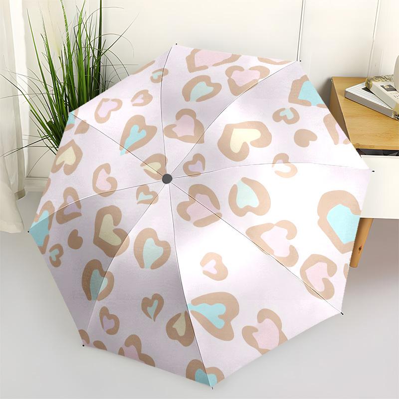 1pc Pastel Heart Leopard Print Umbrella with Plastic Handle,Compact & Stylish,Cartoon Pattern,Outdoor UmbrellaPT283
1pc Pastel Heart Leopard Print Umbrella with Plastic Handle,Compact & Stylish,Cartoon Pattern,Outdoor UmbrellaPT283