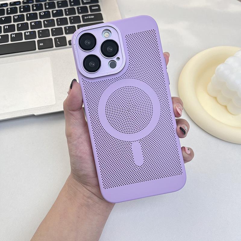 Подходит для iPhone15pro Магнитный чехол для телефона с теплоотводом Дышащая сетка, Apple 14 с защитной пленкой для объектива Матовый защитный чехол iPhone15plus
Подходит для iPhone15pro Магнитный чехол для телефона с теплоотводом Дышащая сетка, Apple 14 с защитной пленкой для объектива Матовый защитный чехол iPhone15plus