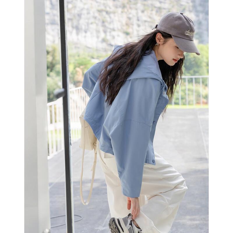 Demana Women s Hooded Multi-Pocket Casual Workwear Jacket L
Demana Women s Hooded Multi-Pocket Casual Workwear Jacket L