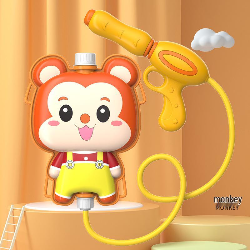 Детский летний мультяшный рюкзак-водяной пистолет
Детский летний мультяшный рюкзак-водяной пистолет