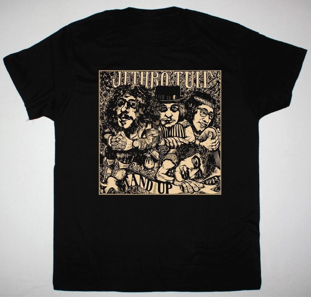 JETHRO TULL STAND UP NEW BLACK T-SHIRT Black Short Sleeve All Size S-234XL Unisex T-Shirt S
JETHRO TULL STAND UP NEW BLACK T-SHIRT Black Short Sleeve All Size S-234XL Unisex T-Shirt S