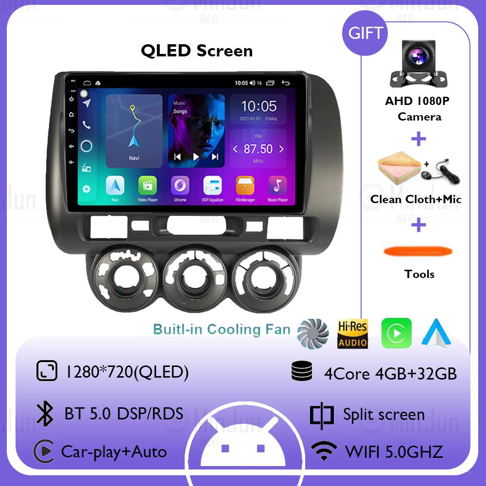 Android 14 Car Radio Multimedia Player For Honda Jazz 1 GD Fit 2001-2009 RHD Carplay Auto 2K Screen Autoradio Stereo Head Unit
Android 14 Car Radio Multimedia Player For Honda Jazz 1 GD Fit 2001-2009 RHD Carplay Auto 2K Screen Autoradio Stereo Head Unit