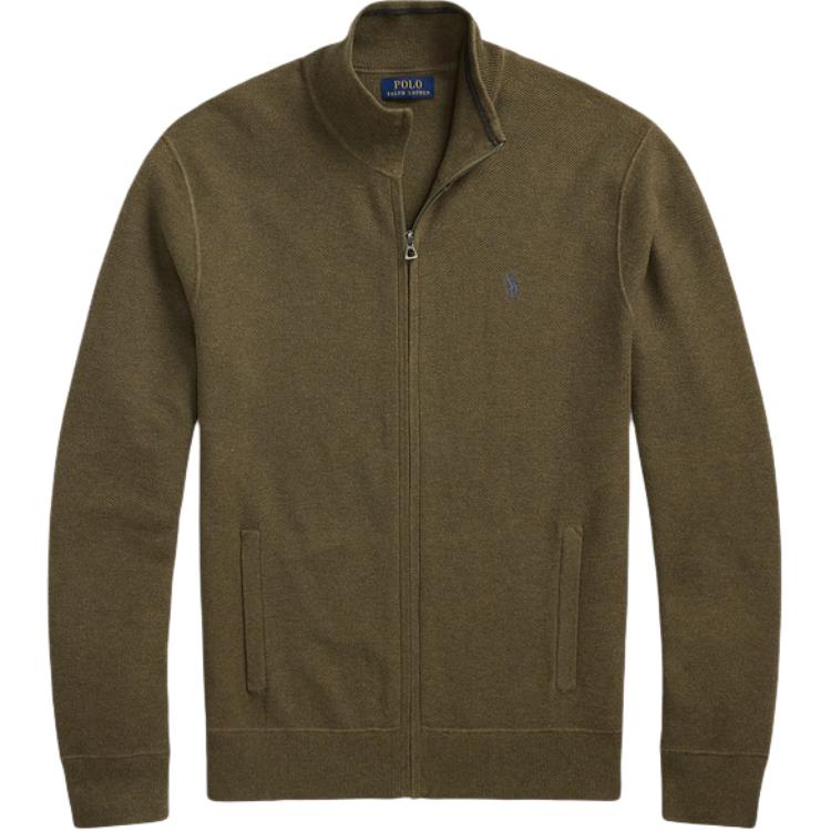 Polo Ralph Lauren Cotton Mesh Full-Zip Knit Sweater Men sweater Olive-Green MNPOSWE16822133-300 S
Polo Ralph Lauren Cotton Mesh Full-Zip Knit Sweater Men sweater Olive-Green MNPOSWE16822133-300 S