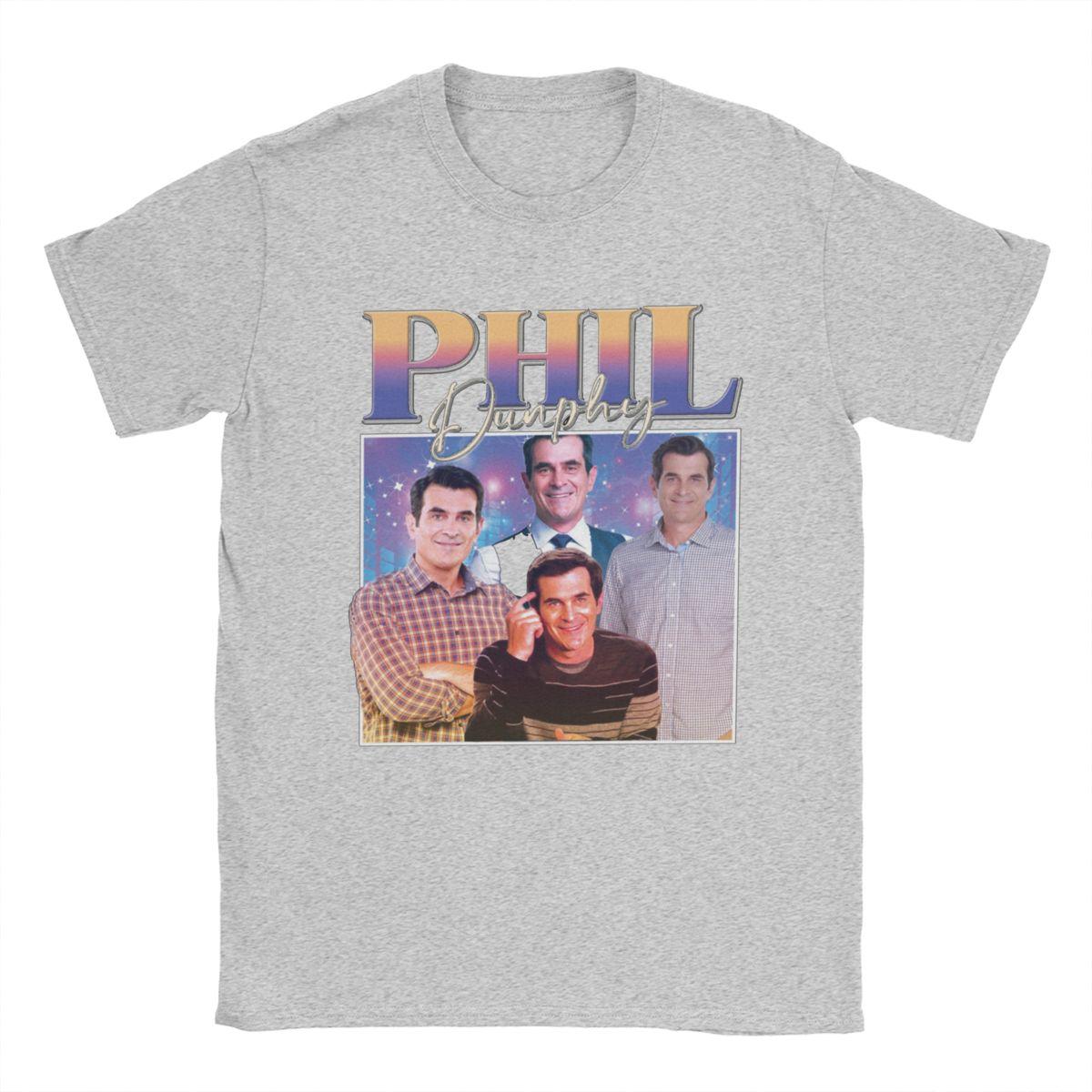 Phil Dunphy Homage Men s T Shirts Hipster Tee Shirt Short Sleeve Round Neck T-Shirts 100% Cotton Printed Clothes L
Phil Dunphy Homage Men s T Shirts Hipster Tee Shirt Short Sleeve Round Neck T-Shirts 100% Cotton Printed Clothes L