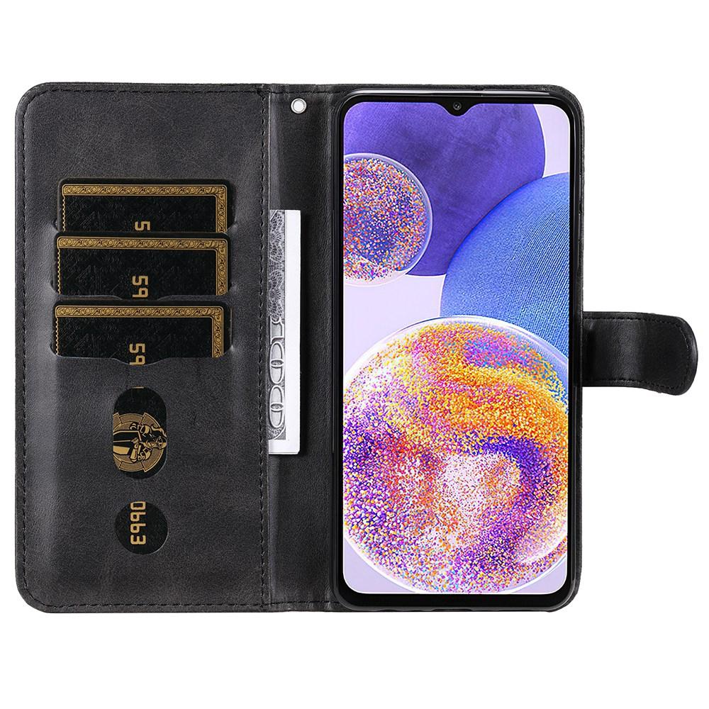 For Samsung Galaxy A23 5G (Global Version)/4G/M23 5G/F23 5G Anti-scratch Wallet Phone Cover Magnetic Closure Zipper Pocket Shockproof Flip Case Black
For Samsung Galaxy A23 5G (Global Version)/4G/M23 5G/F23 5G Anti-scratch Wallet Phone Cover Magnetic Closure Zipper Pocket Shockproof Flip Case Black