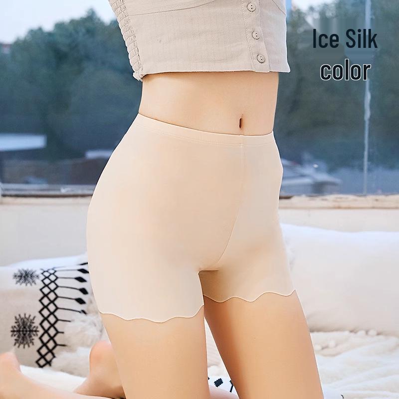 Wavy Edge Seamless Ice Silk Safety Shorts - Breathable, Anti-Exposure, Non-Rolling Summer Base Layer One Size (80-150 lbs)
Wavy Edge Seamless Ice Silk Safety Shorts - Breathable, Anti-Exposure, Non-Rolling Summer Base Layer One Size (80-150 lbs)