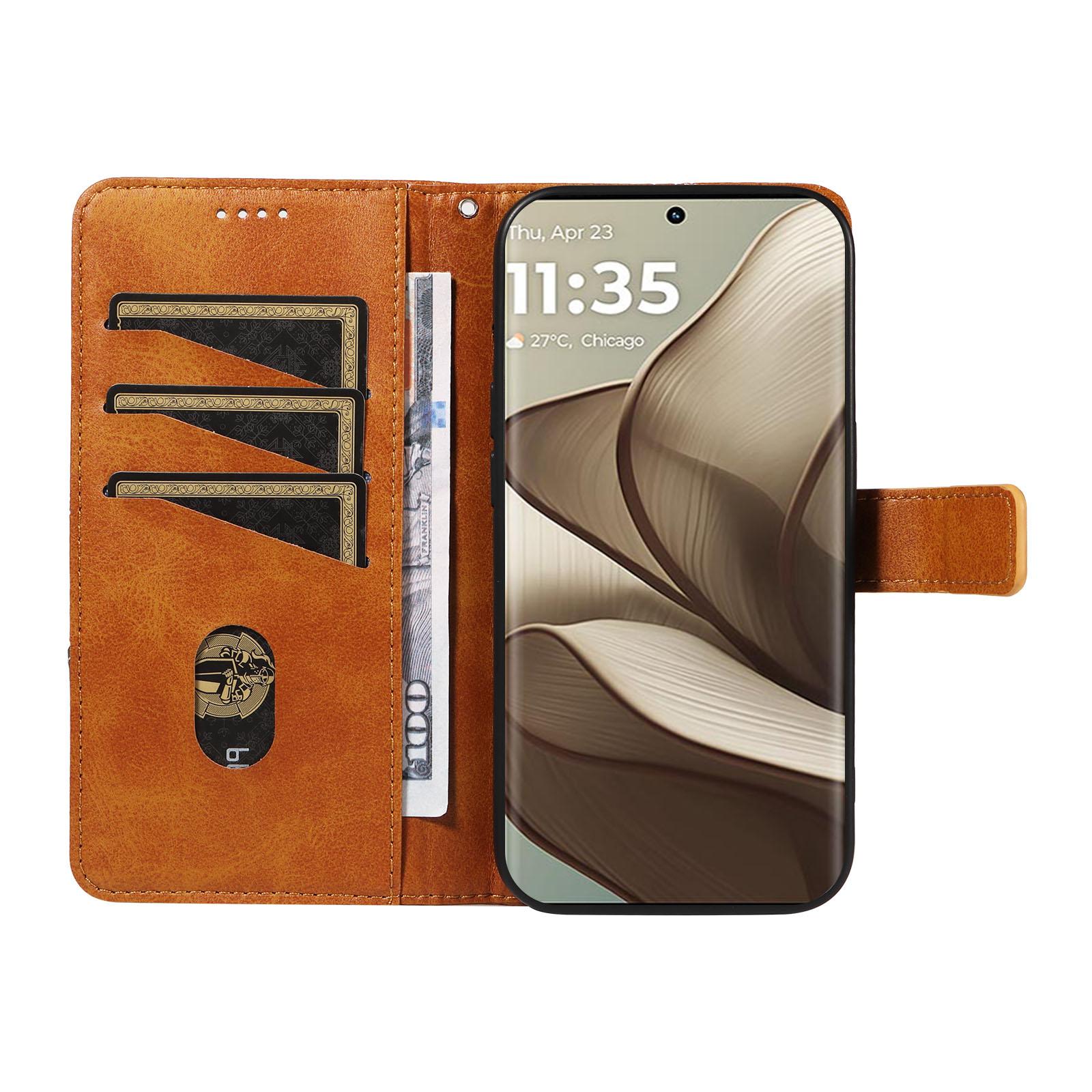 For Motorola Edge 50 5G Case Leather Geometric Line Wallet Phone Cover with Wrist Strap Brown
For Motorola Edge 50 5G Case Leather Geometric Line Wallet Phone Cover with Wrist Strap Brown