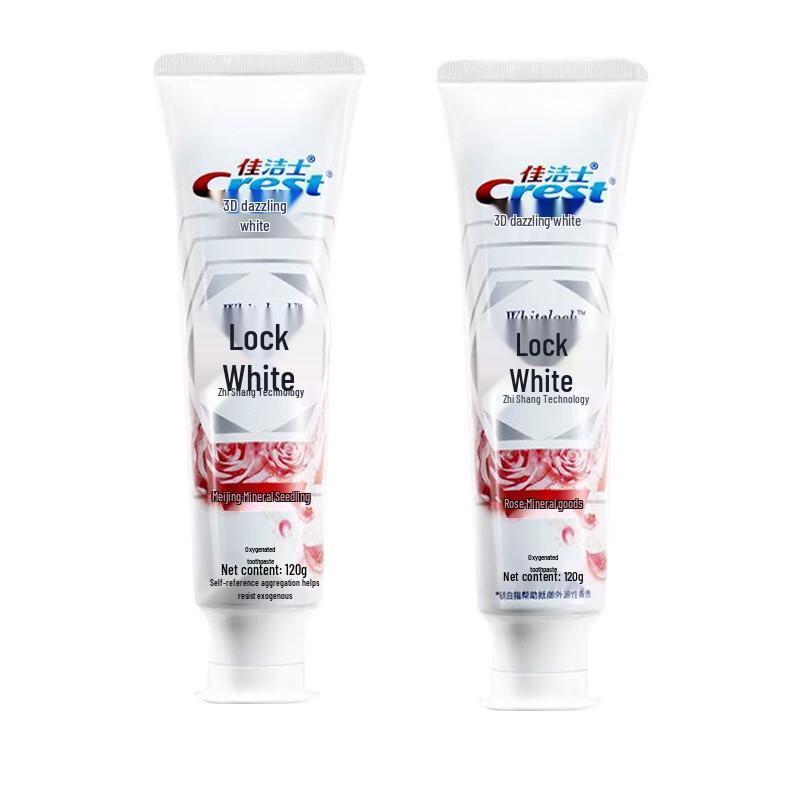 Crest Lock White Supreme Whitening Toothpaste
Crest Lock White Supreme Whitening Toothpaste