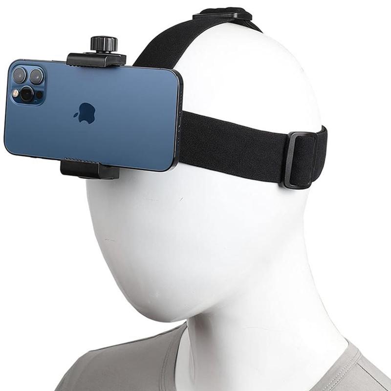 Hands Free Adjustable Mobile Phone Head Strap Clip Holder Universal Headband Strap Stand Bracket for IPhone GoPro POV Vlog Mount чорний
Hands Free Adjustable Mobile Phone Head Strap Clip Holder Universal Headband Strap Stand Bracket for IPhone GoPro POV Vlog Mount чорний