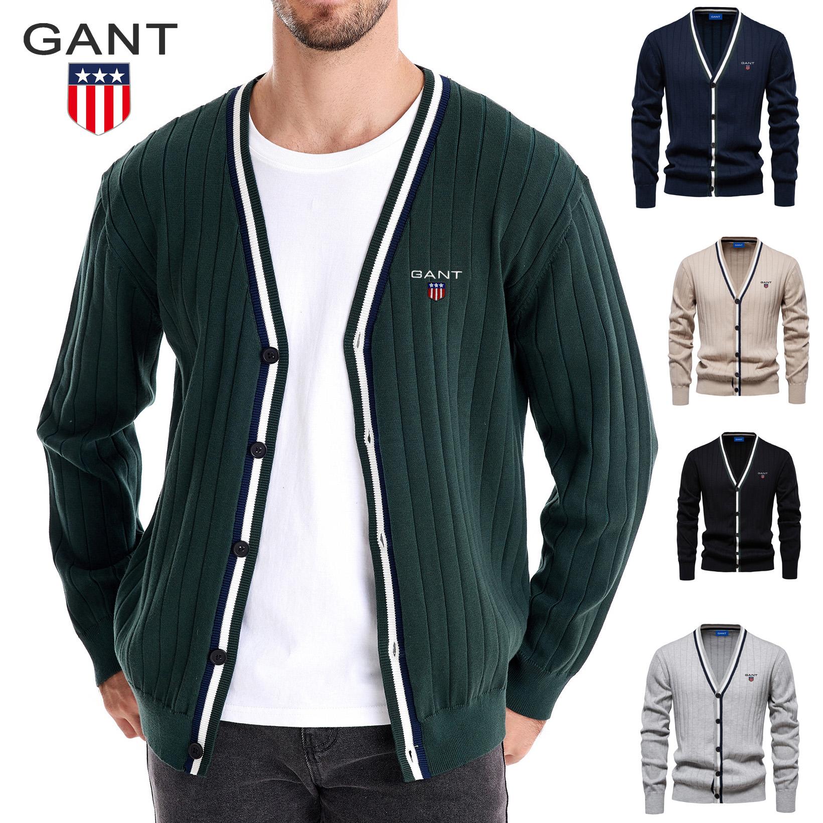 GANT Autumn/Winter Embroidered New Cardigan Men s V-neck Long Sleeved Sweater Knitted Coat XXL
GANT Autumn/Winter Embroidered New Cardigan Men s V-neck Long Sleeved Sweater Knitted Coat XXL