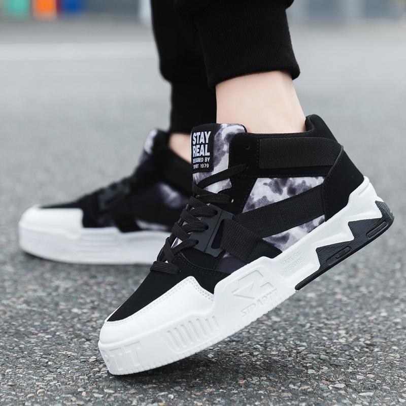 2024 autumn new men s Hong Kong style trend board shoes platform high top versatile shoes men s youth sports trend shoes 39
2024 autumn new men s Hong Kong style trend board shoes platform high top versatile shoes men s youth sports trend shoes 39