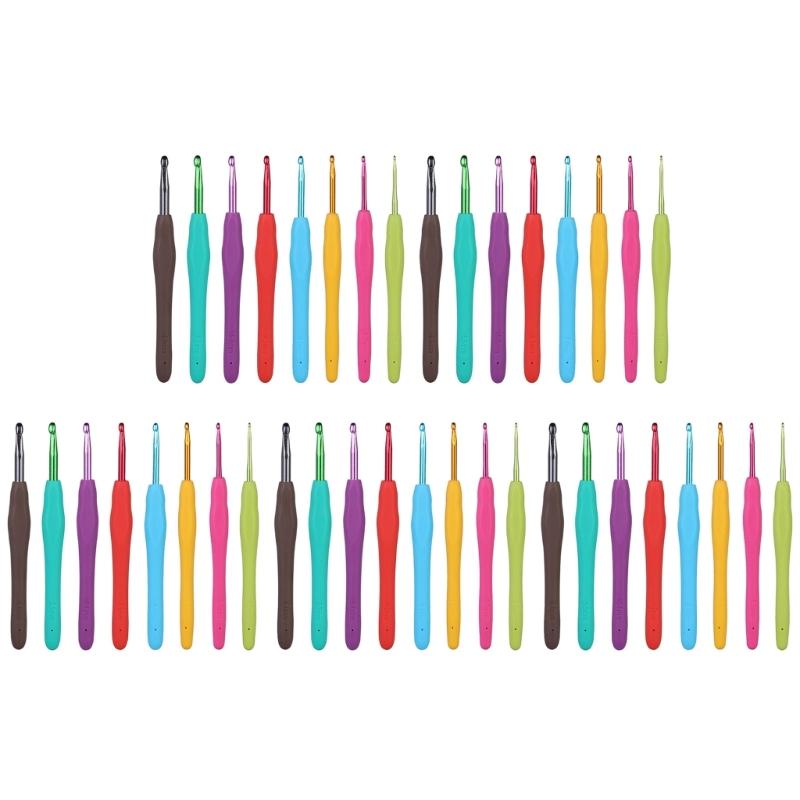 5 Set 2.0mm-6.0mm Crochet Needle Set Ergonomical Crochet Hook Multifunctional Knitting Needle Crochet Supplies for Craft
5 Set 2.0mm-6.0mm Crochet Needle Set Ergonomical Crochet Hook Multifunctional Knitting Needle Crochet Supplies for Craft