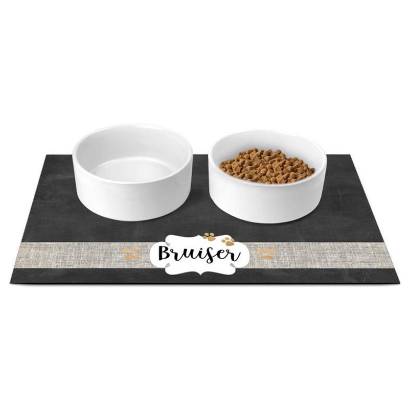 Cute Custom Name Pet Placemat Anti-slip Mat Waterproof Dog And Cat Bowls Plates Placemat PU Material Drinking Feeding
Cute Custom Name Pet Placemat Anti-slip Mat Waterproof Dog And Cat Bowls Plates Placemat PU Material Drinking Feeding