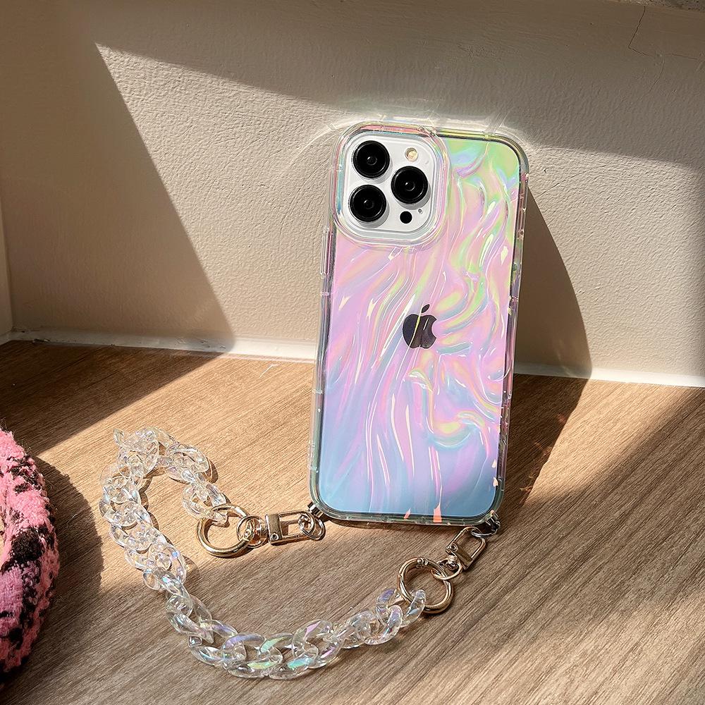Красочный чехол-цепочка для iPhone 13/14/15 Pro Max — идеальный вариант для лета! Защитите свое устройство Apple со стилем. iPhone 13 Pro
Красочный чехол-цепочка для iPhone 13/14/15 Pro Max — идеальный вариант для лета! Защитите свое устройство Apple со стилем. iPhone 13 Pro