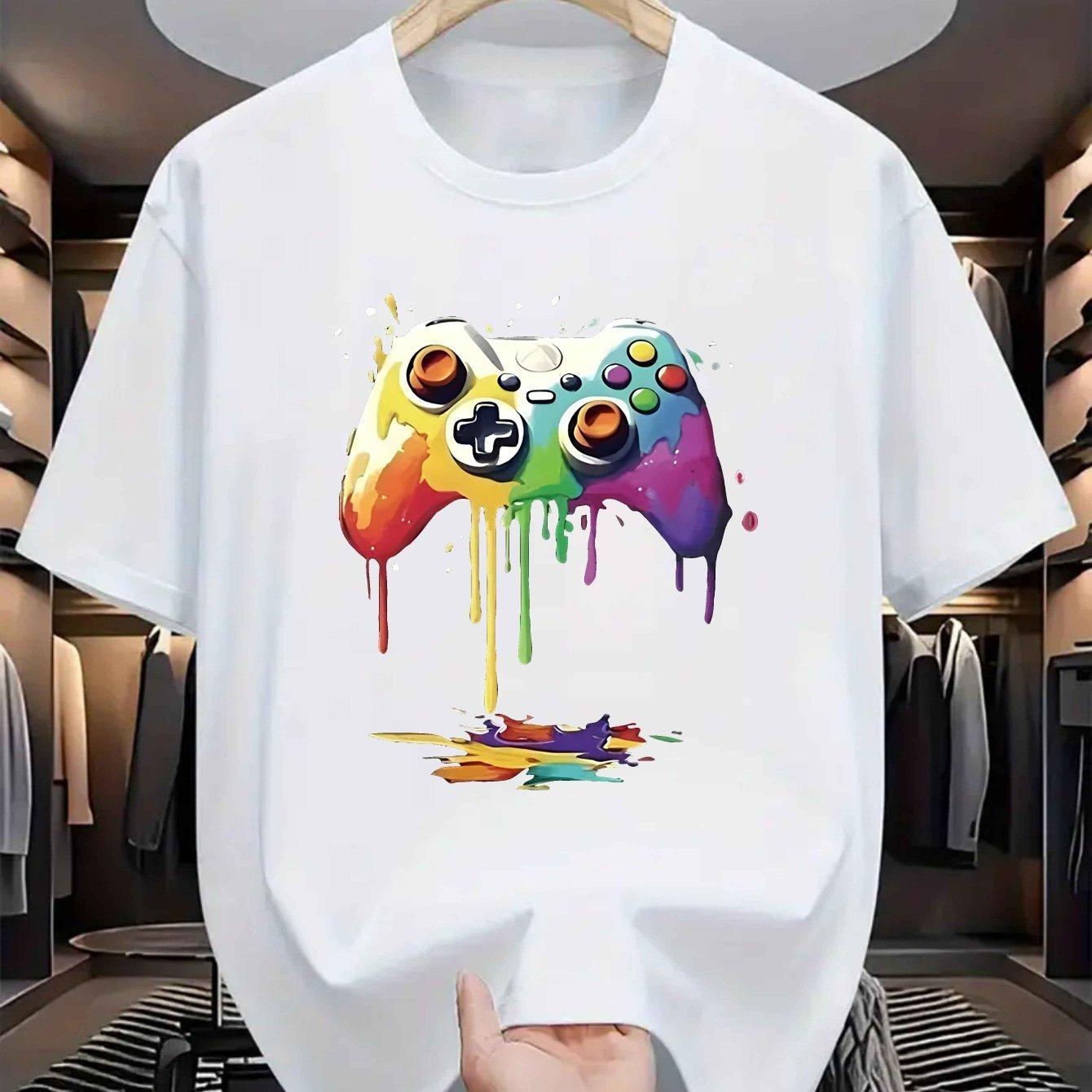 women Colorful Game Controller Graphic TShirt Trendy ShortSleeve Crew Neck Casual Top for Teens and Adults women Clothing 3XL
women Colorful Game Controller Graphic TShirt Trendy ShortSleeve Crew Neck Casual Top for Teens and Adults women Clothing 3XL