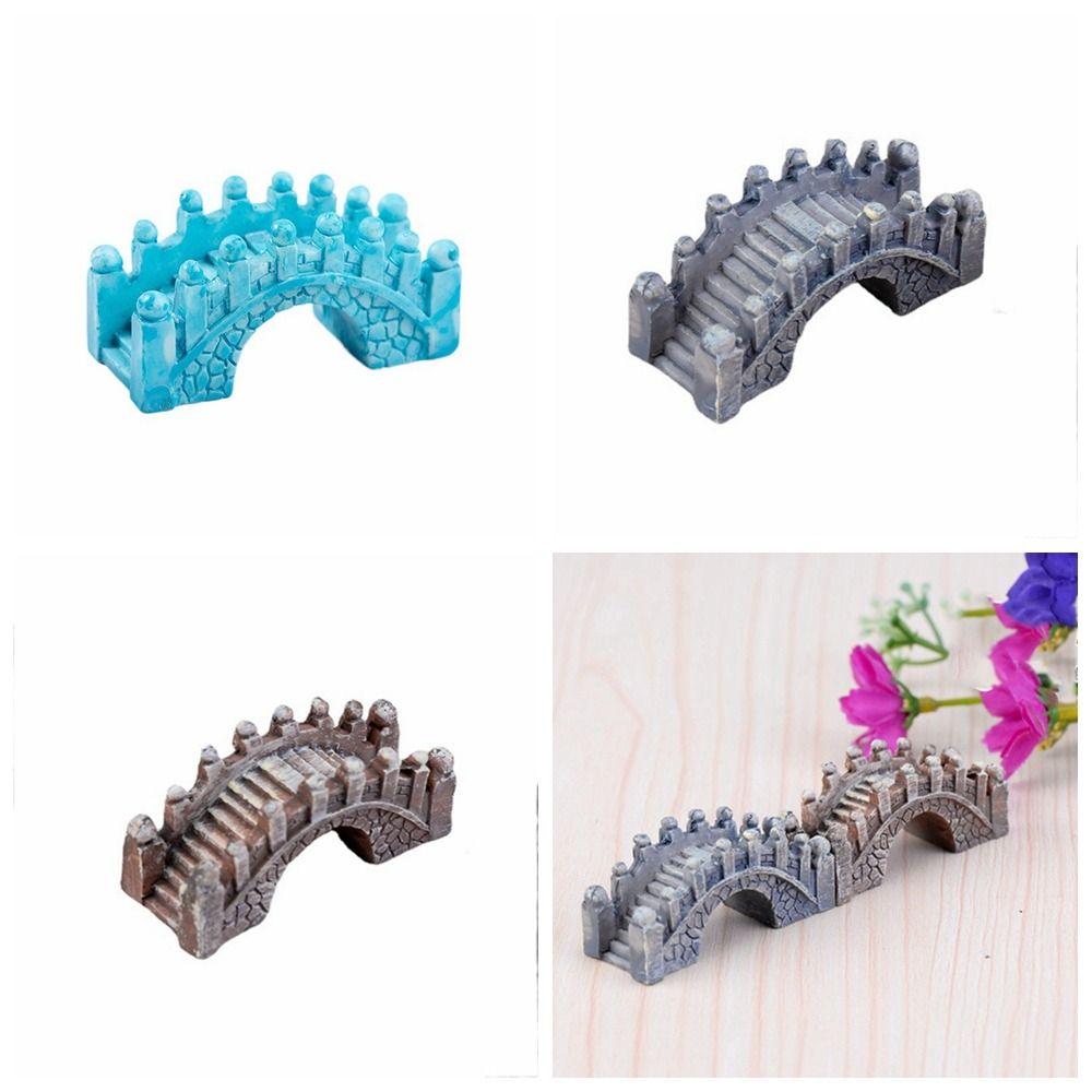 Micro-landscape Resin Bridge Miniatures Small Bridge Jiangnan Small Bridge Fairy Garden коричневий
Micro-landscape Resin Bridge Miniatures Small Bridge Jiangnan Small Bridge Fairy Garden коричневий