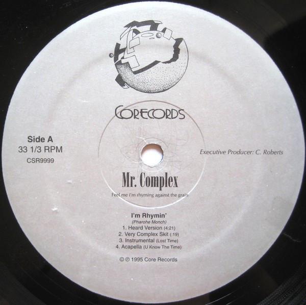 12-дюймовая пластинка MR. COMPLEX - Feel Me I m Rhymin Against The Gra CSR9999 CoRecords 1995 US Рэп и Хип-хоп/R&B Б/У
12-дюймовая пластинка MR. COMPLEX - Feel Me I m Rhymin Against The Gra CSR9999 CoRecords 1995 US Рэп и Хип-хоп/R&B Б/У