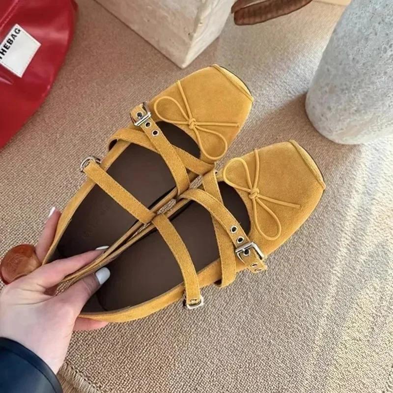 Red Ballet Flat Shoes Women s Soft Leather Slip-On Retro French Mary Janes Mid Heel round Toe Pure Color Summer Footwear 40 жовтий
Red Ballet Flat Shoes Women s Soft Leather Slip-On Retro French Mary Janes Mid Heel round Toe Pure Color Summer Footwear 40 жовтий