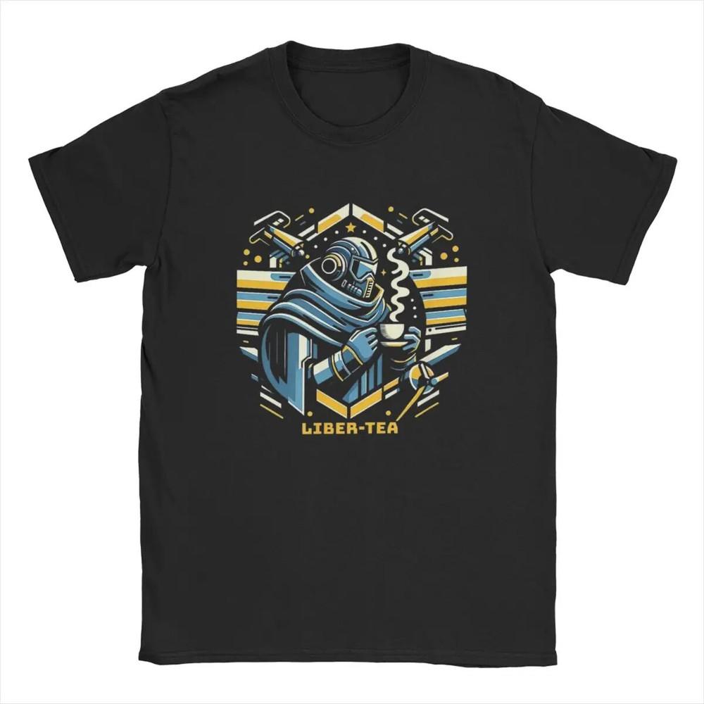 Men T-Shirt Helldivers Give Me Liber-tea Game Vintage Cotton Tee Shirt Short Sle Unisex T-Shirt XXL
Men T-Shirt Helldivers Give Me Liber-tea Game Vintage Cotton Tee Shirt Short Sle Unisex T-Shirt XXL