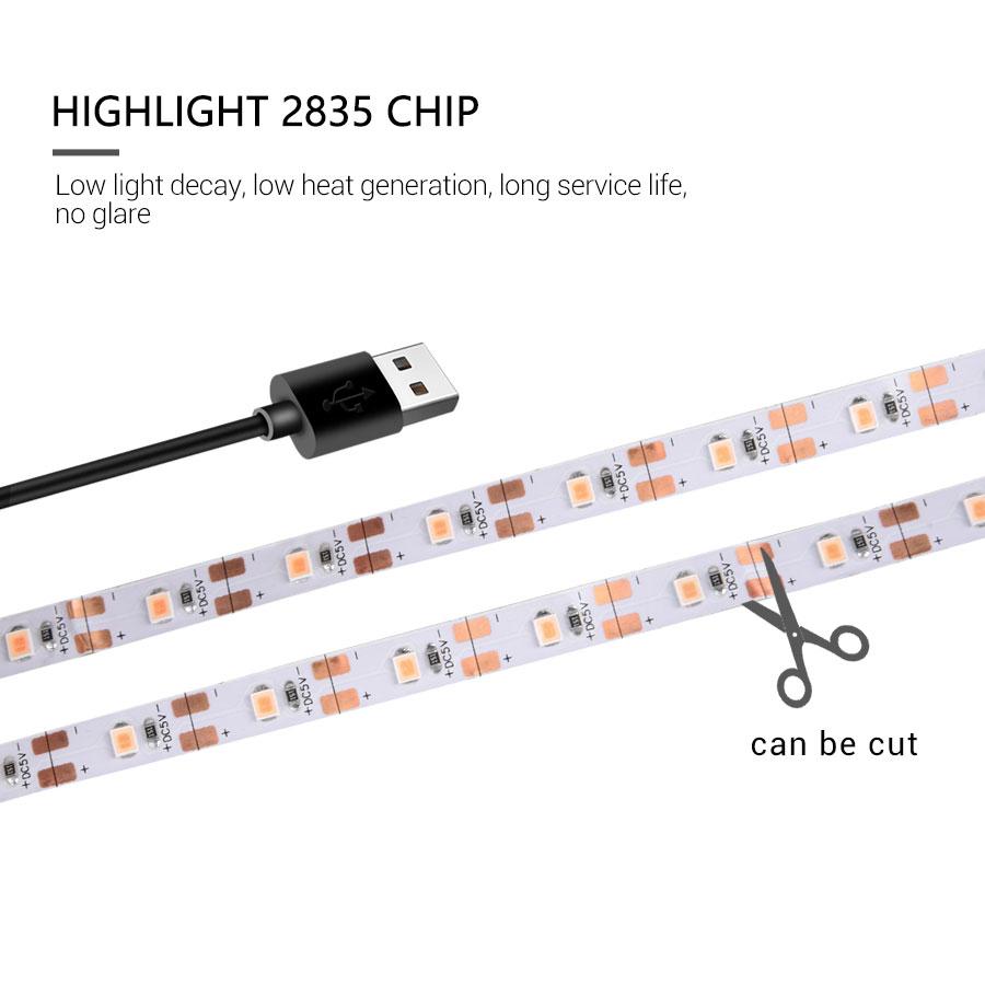 DC 5V USB LED Grow Light Full Spectrum 2m 3m Plant Light Grow LED Strip Phyto Lamp Vegetable Flower Seedling Grow Tent
DC 5V USB LED Grow Light Full Spectrum 2m 3m Plant Light Grow LED Strip Phyto Lamp Vegetable Flower Seedling Grow Tent