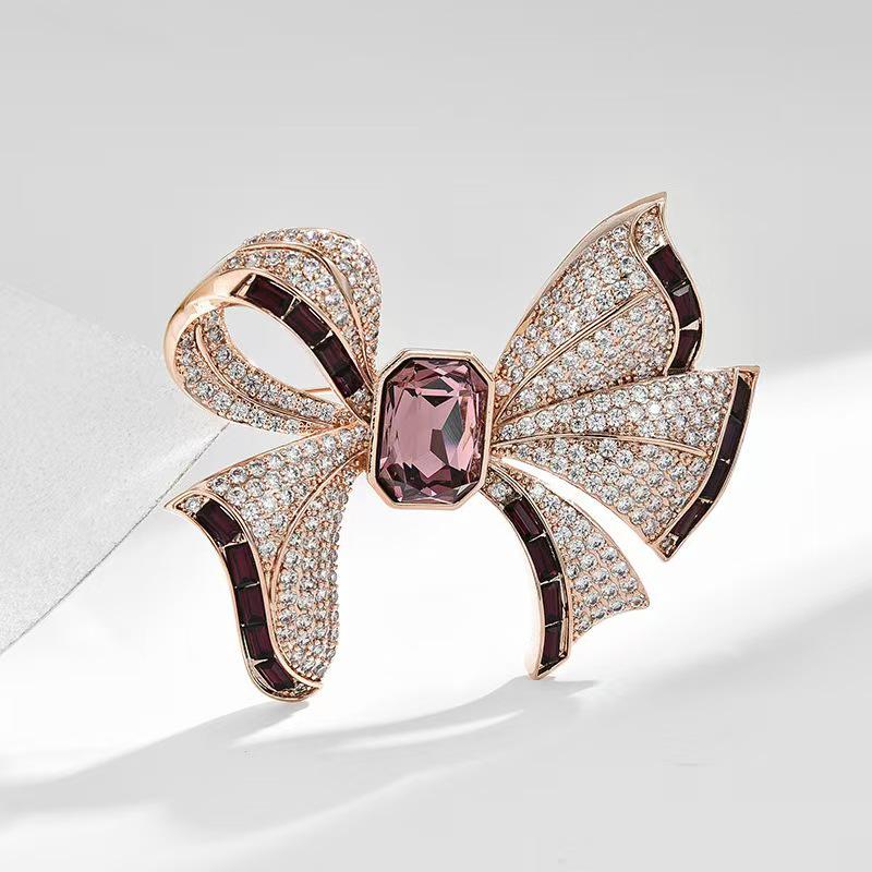 Elegant Bow Brooch for Women - Japanese Korean Style Fashionable Corsage Pin
Elegant Bow Brooch for Women - Japanese Korean Style Fashionable Corsage Pin