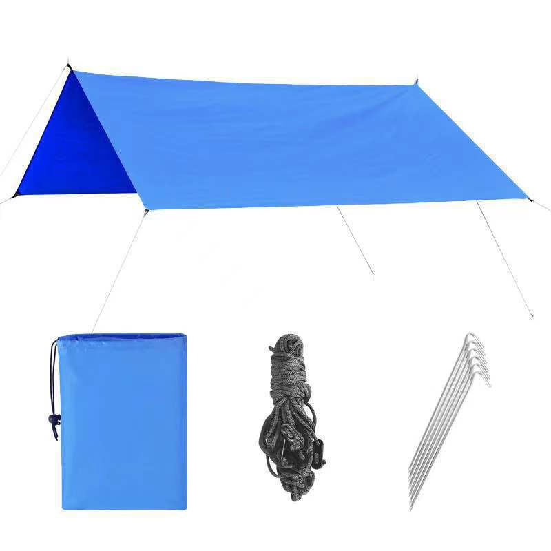 Outdoor rainproof sunscreen, picnic camping awning, UV protection tent sunshade portable 3*3M синий
Outdoor rainproof sunscreen, picnic camping awning, UV protection tent sunshade portable 3*3M синий