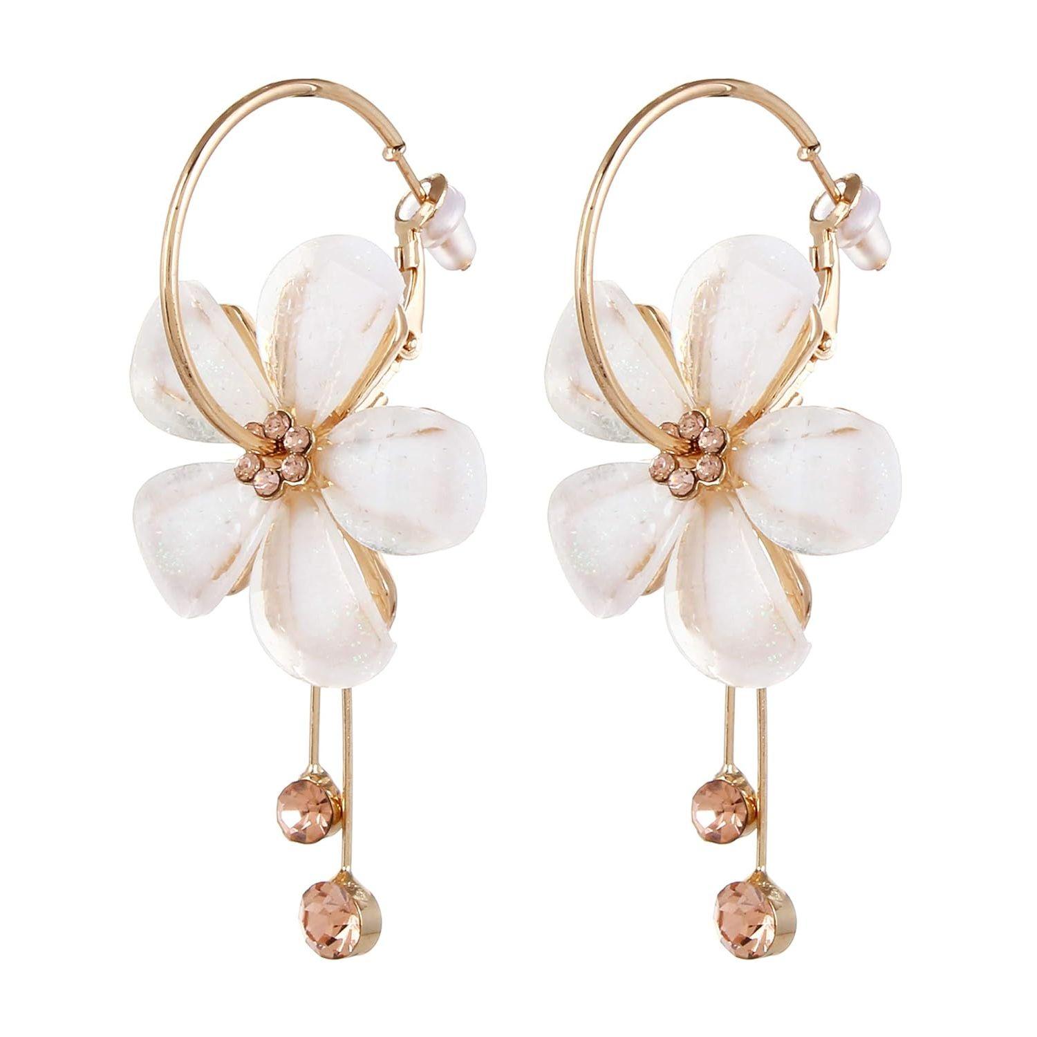 YouBella Jewellery Earrings Позолоченные серьги с цветочным принтом для девочек и женщин
YouBella Jewellery Earrings Позолоченные серьги с цветочным принтом для девочек и женщин