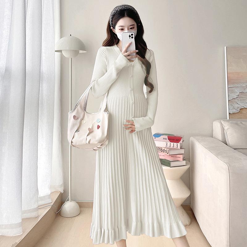 2026 V-Neck Loose Pleated Maternity Sweater Dress - Autumn/Winter New Arrival M абрикосовий
2026 V-Neck Loose Pleated Maternity Sweater Dress - Autumn/Winter New Arrival M абрикосовий
