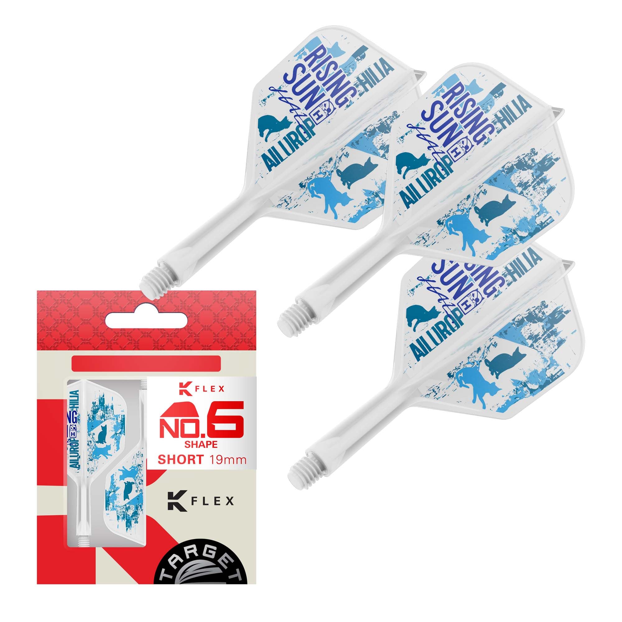 Target Japan RISING SUN G2 FLIGHT Haruki Muramatsu Player Pack of Darts Accessories HARUKI Short K-FLEX K-Flex Model, 3, (K-FLEX MURAMATSU) (19mm
Target Japan RISING SUN G2 FLIGHT Haruki Muramatsu Player Pack of Darts Accessories HARUKI Short K-FLEX K-Flex Model, 3, (K-FLEX MURAMATSU) (19mm