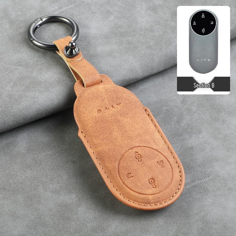AITO Series M5/M7/M9 Suede Leather Keychain Protective Cover - Three Colors Available
AITO Series M5/M7/M9 Suede Leather Keychain Protective Cover - Three Colors Available