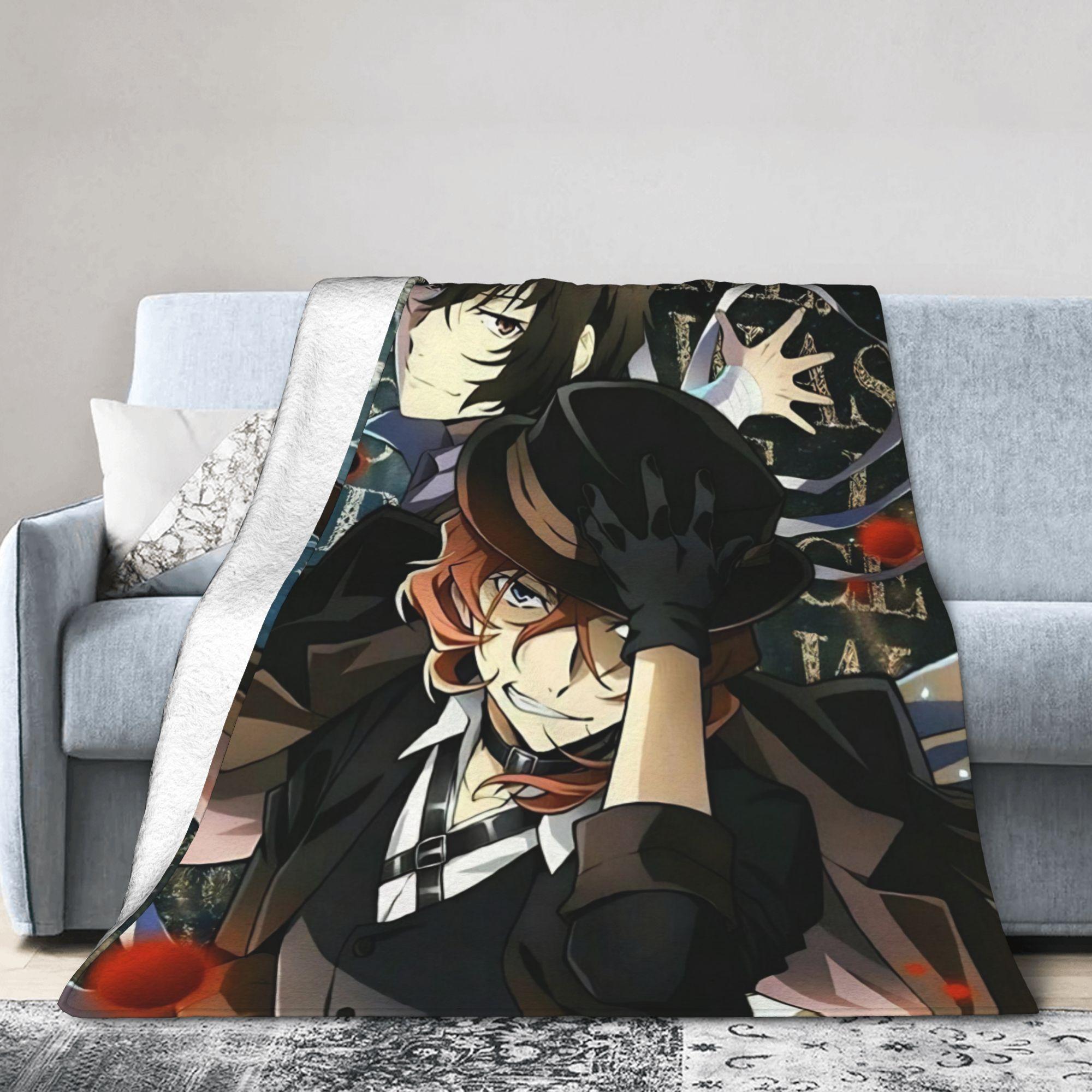 Dazai Bungo Stray Dogs Blankets Quality Warm Throw Blanket Winter Girls Boys Bedroom Funny Bedspread 75x90cm
Dazai Bungo Stray Dogs Blankets Quality Warm Throw Blanket Winter Girls Boys Bedroom Funny Bedspread 75x90cm