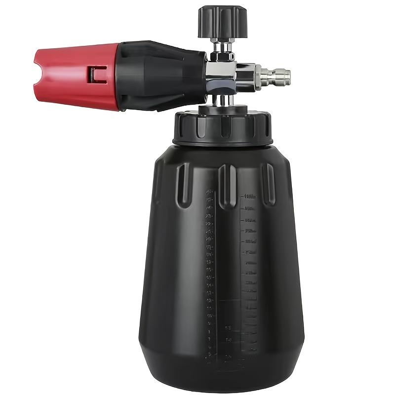 Aluminum Foam Lance for High Pressure Washer, 1/4 Quick Connect, 33.83oz Snow Foam Bottle, Adjustable Nozzle, Car Cleaning Tool
Aluminum Foam Lance for High Pressure Washer, 1/4 Quick Connect, 33.83oz Snow Foam Bottle, Adjustable Nozzle, Car Cleaning Tool