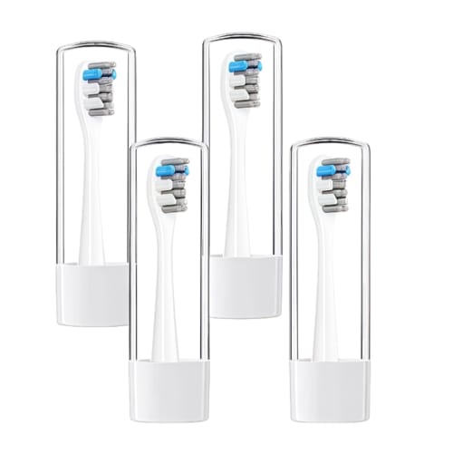 Replacement toothbrush heads for Usmile P1, P10, P20, P20PRO, U1, U2, U3, and P4 electric toothbrushes (White Cleaning X4).
Replacement toothbrush heads for Usmile P1, P10, P20, P20PRO, U1, U2, U3, and P4 electric toothbrushes (White Cleaning X4).