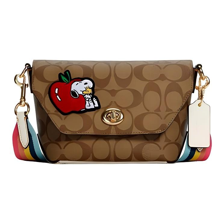 Coach X Peanuts Snoopy Karlee 23 Monogram Rainbow Shoulder Strap Flap Crossbody Bag Women bags Khaki C4114-IMLOT Basic Set (Bag+Dust Bag)
Coach X Peanuts Snoopy Karlee 23 Monogram Rainbow Shoulder Strap Flap Crossbody Bag Women bags Khaki C4114-IMLOT Basic Set (Bag+Dust Bag)