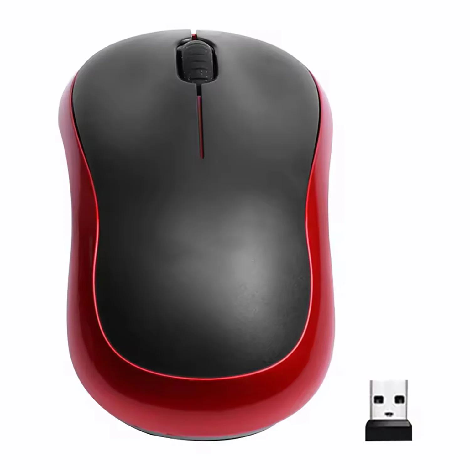 New M185 Mini Wireless Mouse Comfortable Portable Mouse Mice 1000DPI Ergonomic Mouse 2.4GHz with USB Mini Receiver for PC/Laptop червоний
New M185 Mini Wireless Mouse Comfortable Portable Mouse Mice 1000DPI Ergonomic Mouse 2.4GHz with USB Mini Receiver for PC/Laptop червоний