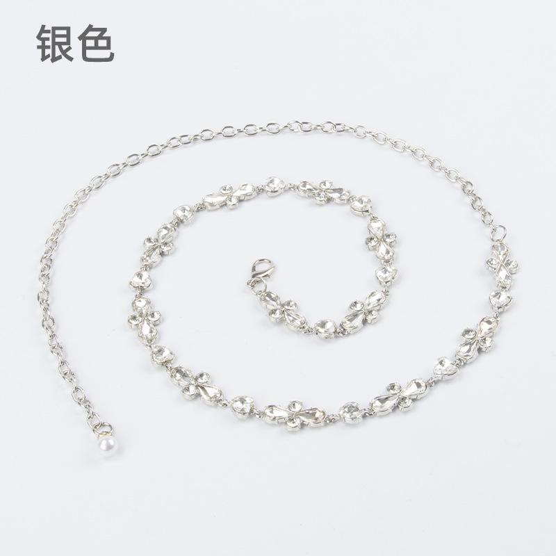 Xiaoxiangfeng Металлическая поясная цепочка Женский ремень Платье Декоративный Стразы Элегантная женщина
Xiaoxiangfeng Металлическая поясная цепочка Женский ремень Платье Декоративный Стразы Элегантная женщина